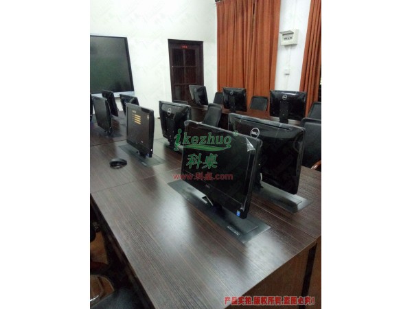 廣東中山大學教師用升降電腦桌案例